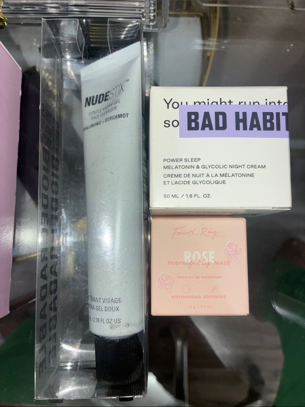Skincare trio